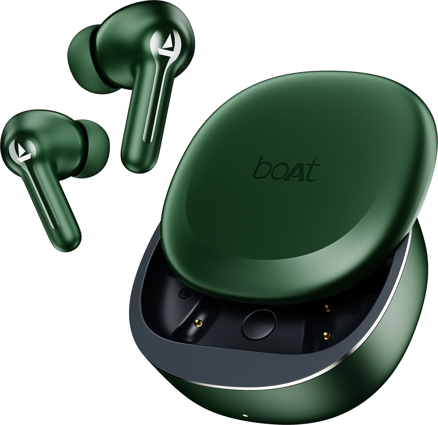 Image of boAt Airdopes Prime 413,AI-ENx Tech, 50H Battery,Multi Connect,App Support,BEAST Mode Bluetooth