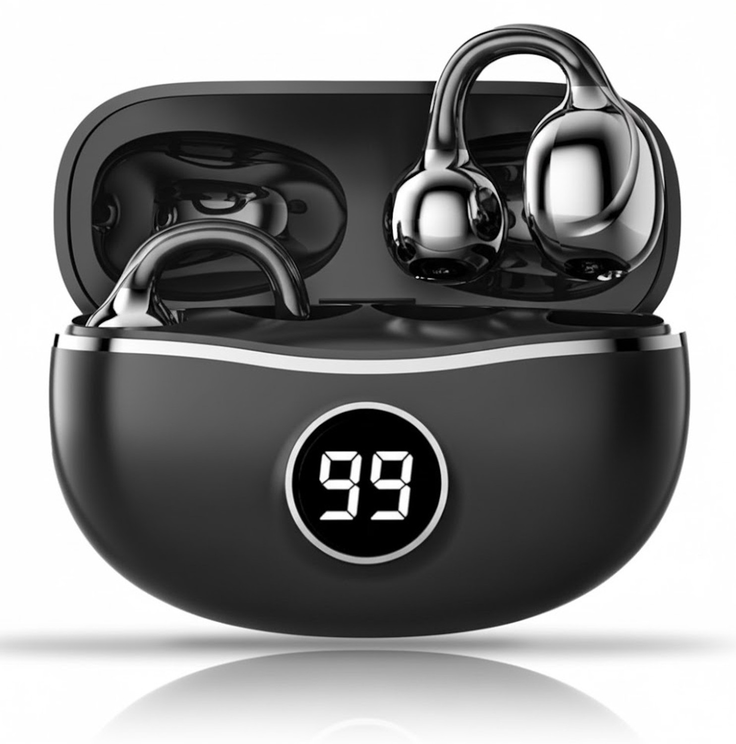 Image of COREGENIX S88 Magnetic Clip Bluetooth TWS Earbuds with ENC, 13mm Driver, 45hrs of Playtime Bluetooth