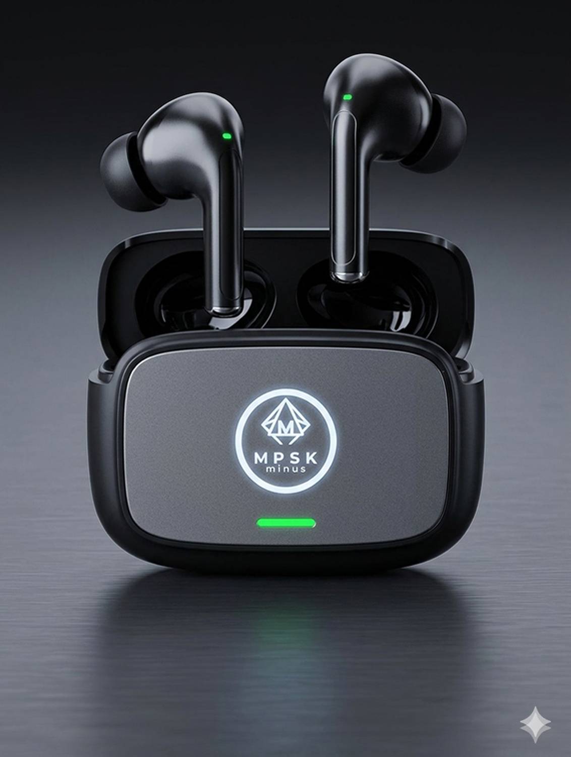 MMPSKminus MASTER-2 with AI Audio, 48H Playtime, Quad Mic ENC, 13mm driver, Type C-8 Bluetooth Gaming