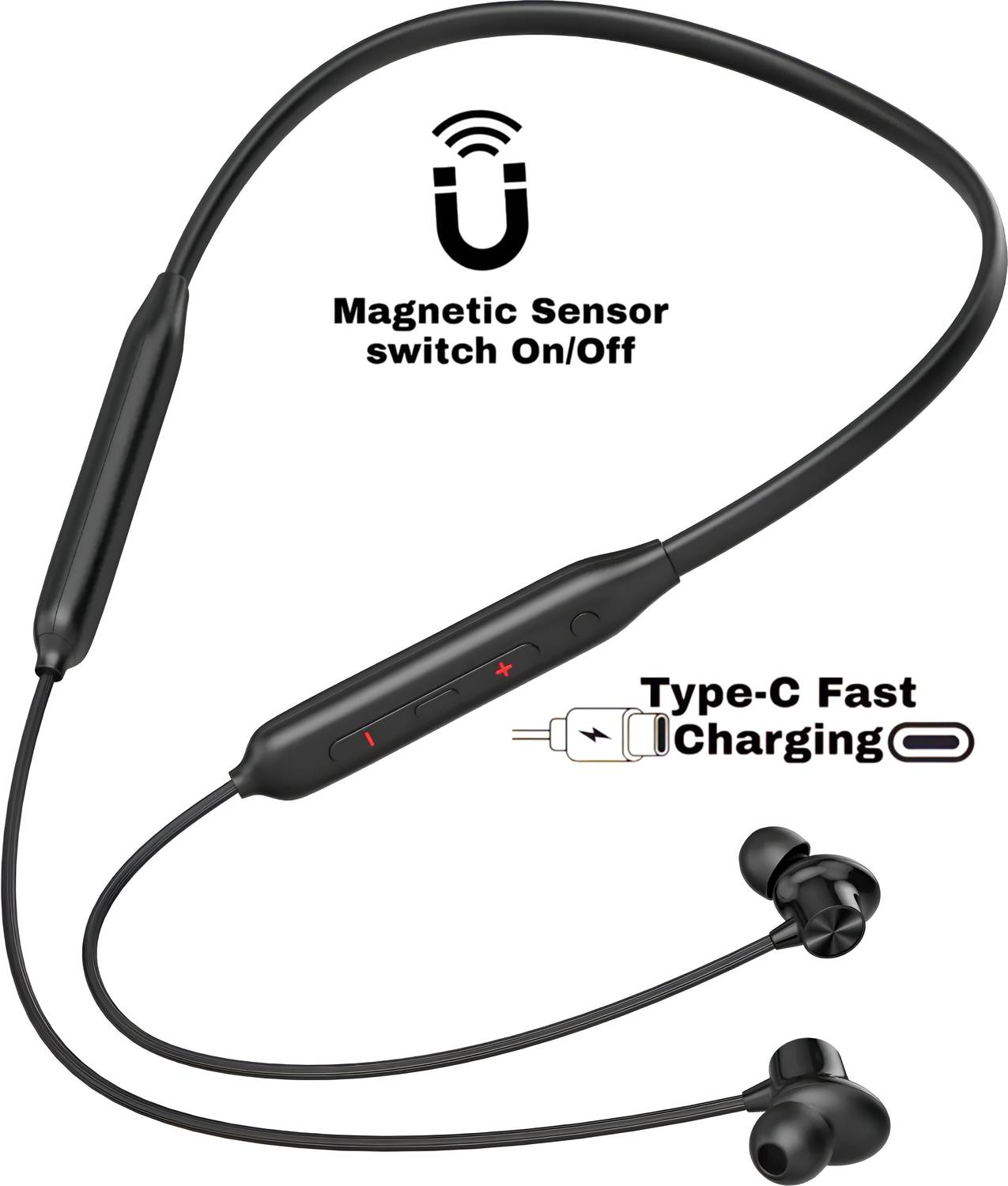 VITO POWER Bullets Z2 Neckband Bluetooth Headphone - Image 5