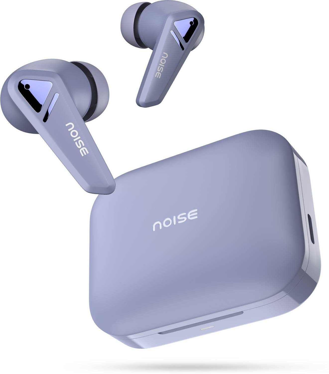 Noise Buds F1, 50H playtime, Matte finish Case, Quad Mic with ENC
