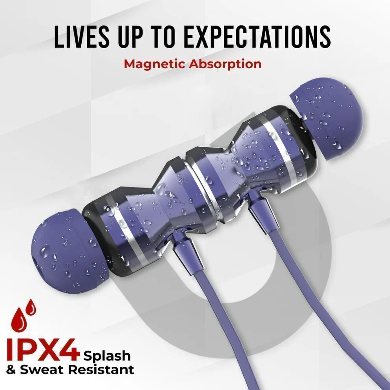 Image of ZPELDORN CH-10 Fox - 48 Hour Playtime Headphone Neckband Earphone (Blue13) Bluetooth