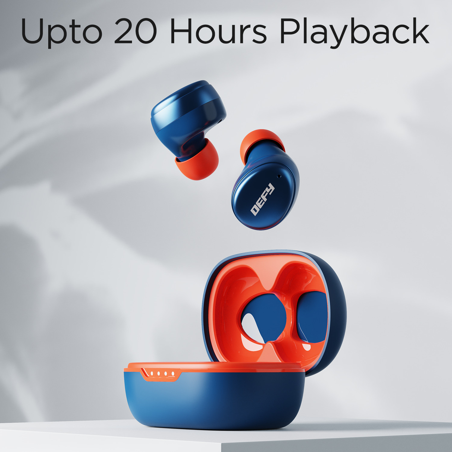 Image of DEFY GravityX with 20 Hours Playback, ENC Technology & Beast Mode Bluetooth