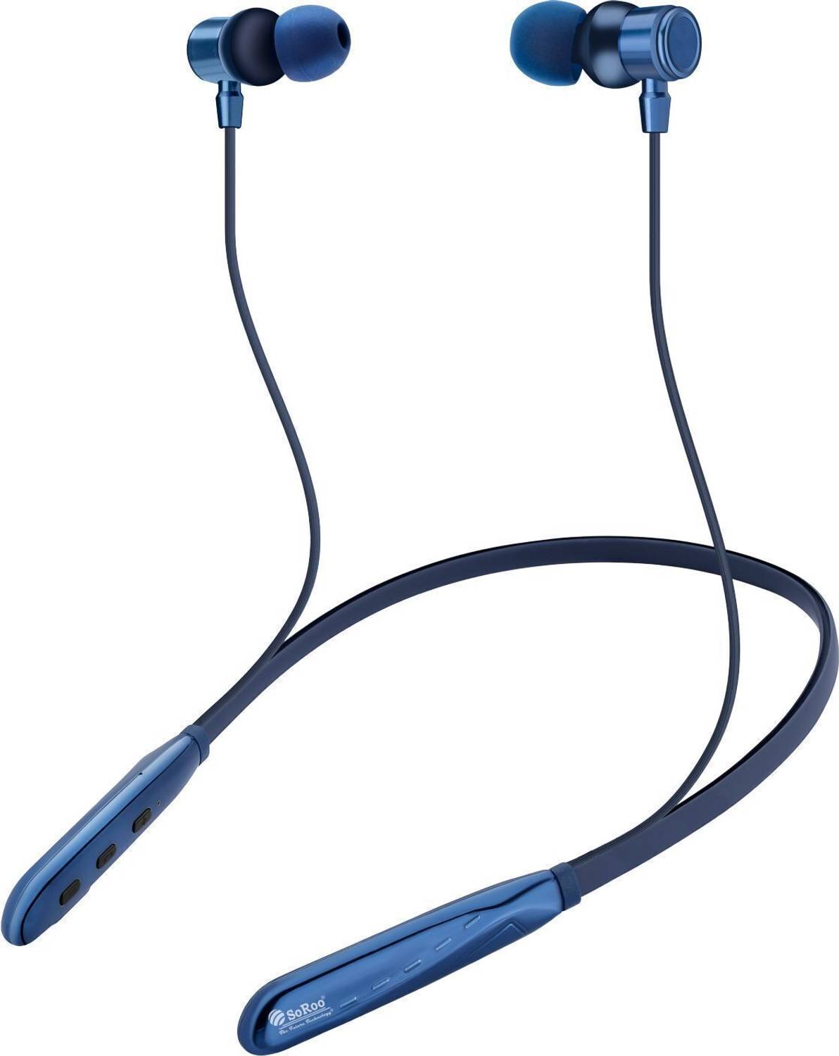 Soroo Future Wireless Bluetooth Neckband with 88H Playback, ENC M