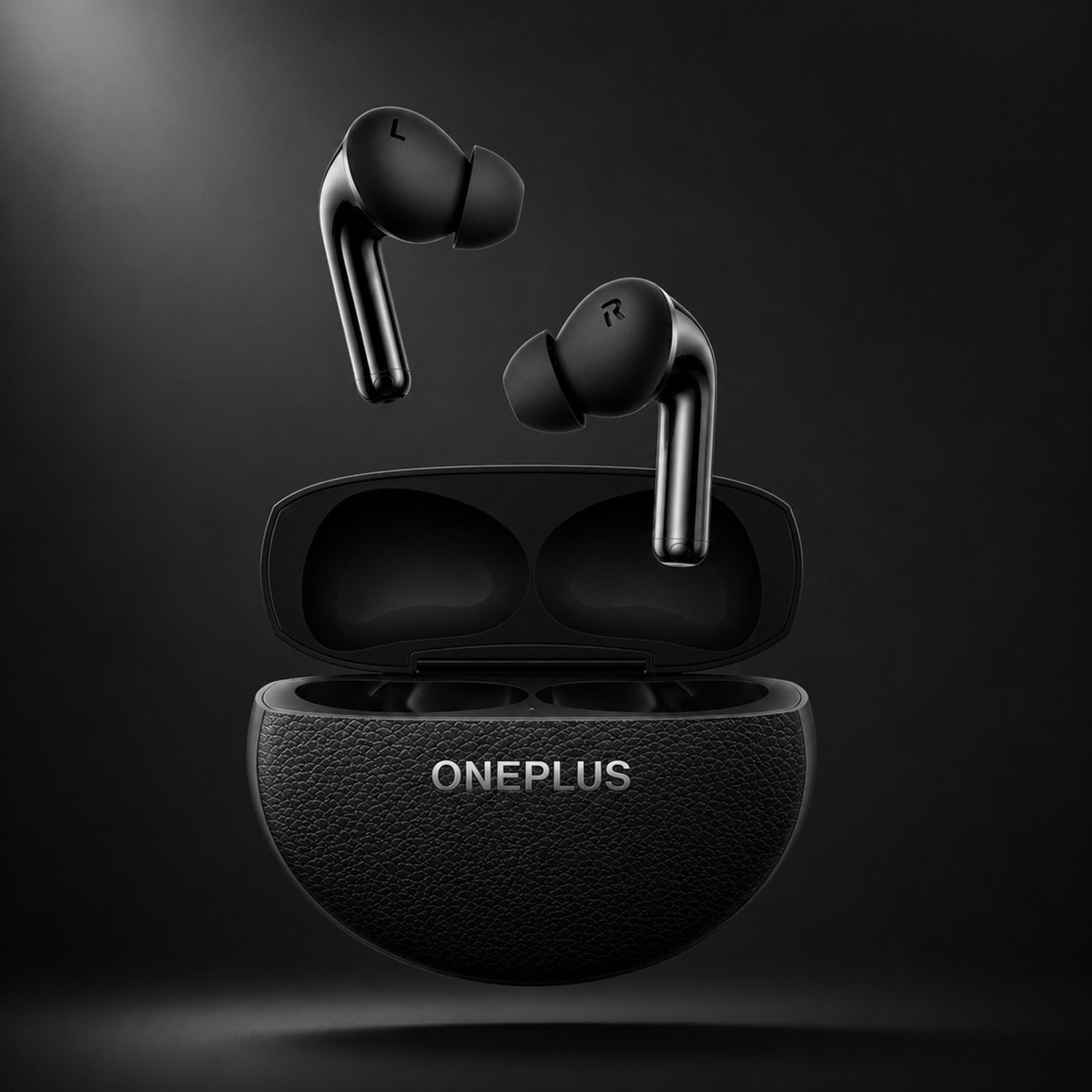 Image of BELCANTO On e P lus N ord B uds 4 Pro TWS Earbuds with Upto 55dB Real-time ANC H6 Bluetooth Headset (Black, True Wireless)