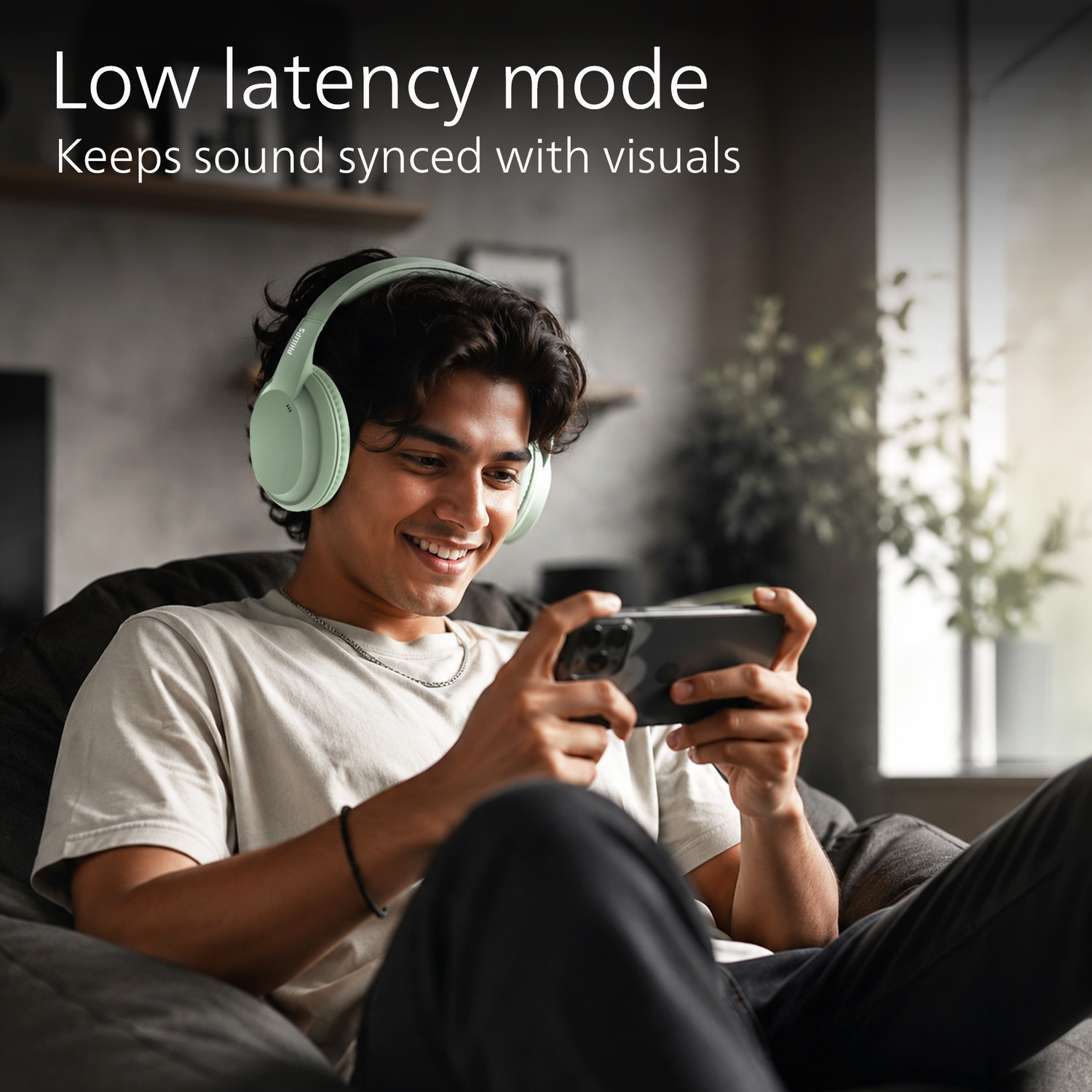 Image of PHILIPS TAH4050-GR Bluetooth & Wired