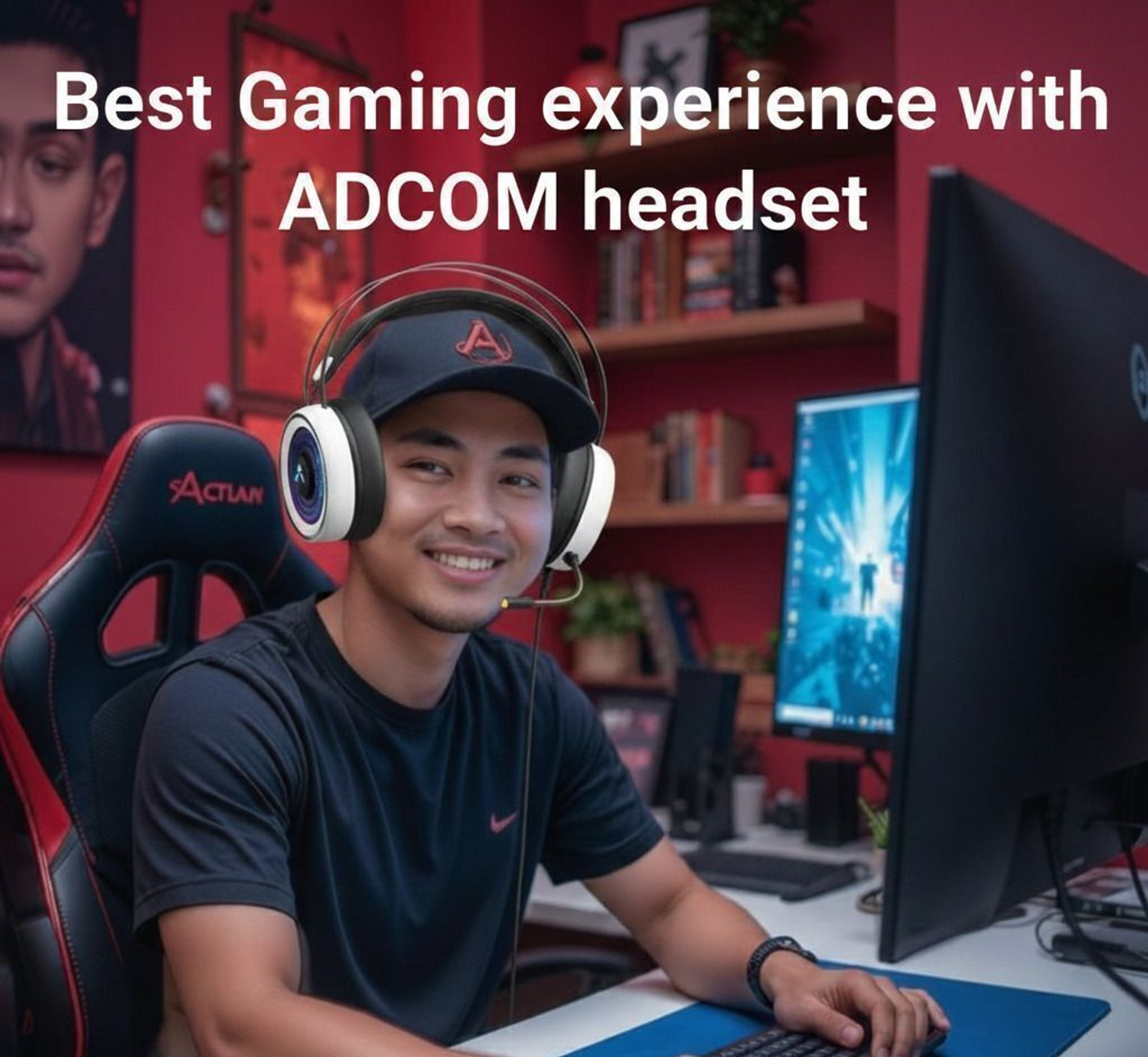 Image of Pious Immersive 7.1 Surround Sound Gaming Headset | RGB LED | 50mm Drivers | Dual USB Wired