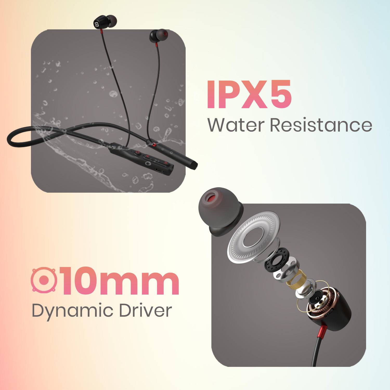 Portronics Harmonics Z11 Bluetooth Earphones - Image 5