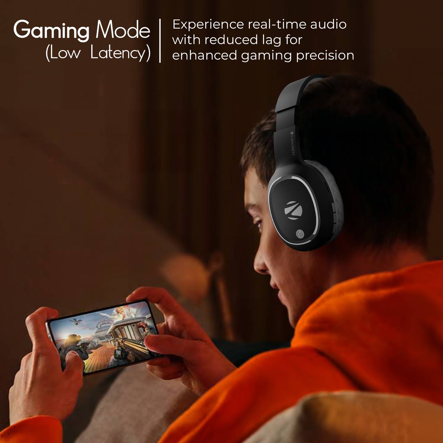 ZEBRONICS Zeb-Thunder Bluetooth Headphones - Image 5