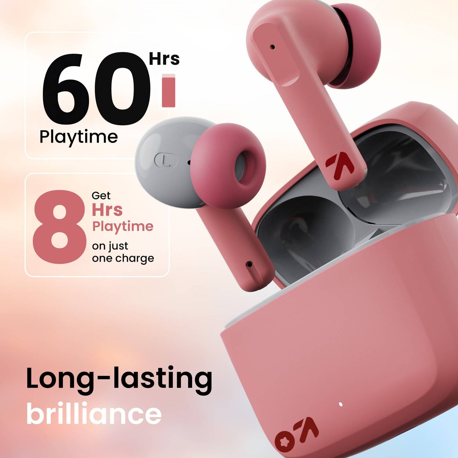 GOBOULT Z60 60Hr Battery Bluetooth Earbuds - Image 3
