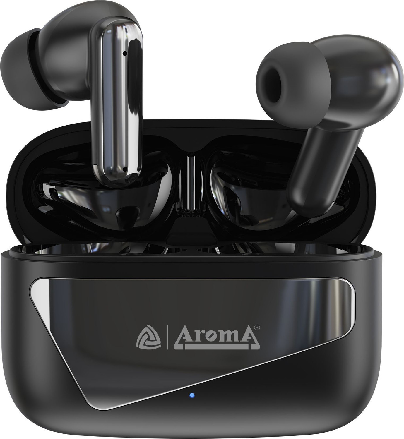 Image of Aroma TWS8 V5.4 Upto 60Hr Playtime*, ENC, Dual Paring, Fast Charging, Heavy Bass Bluetooth