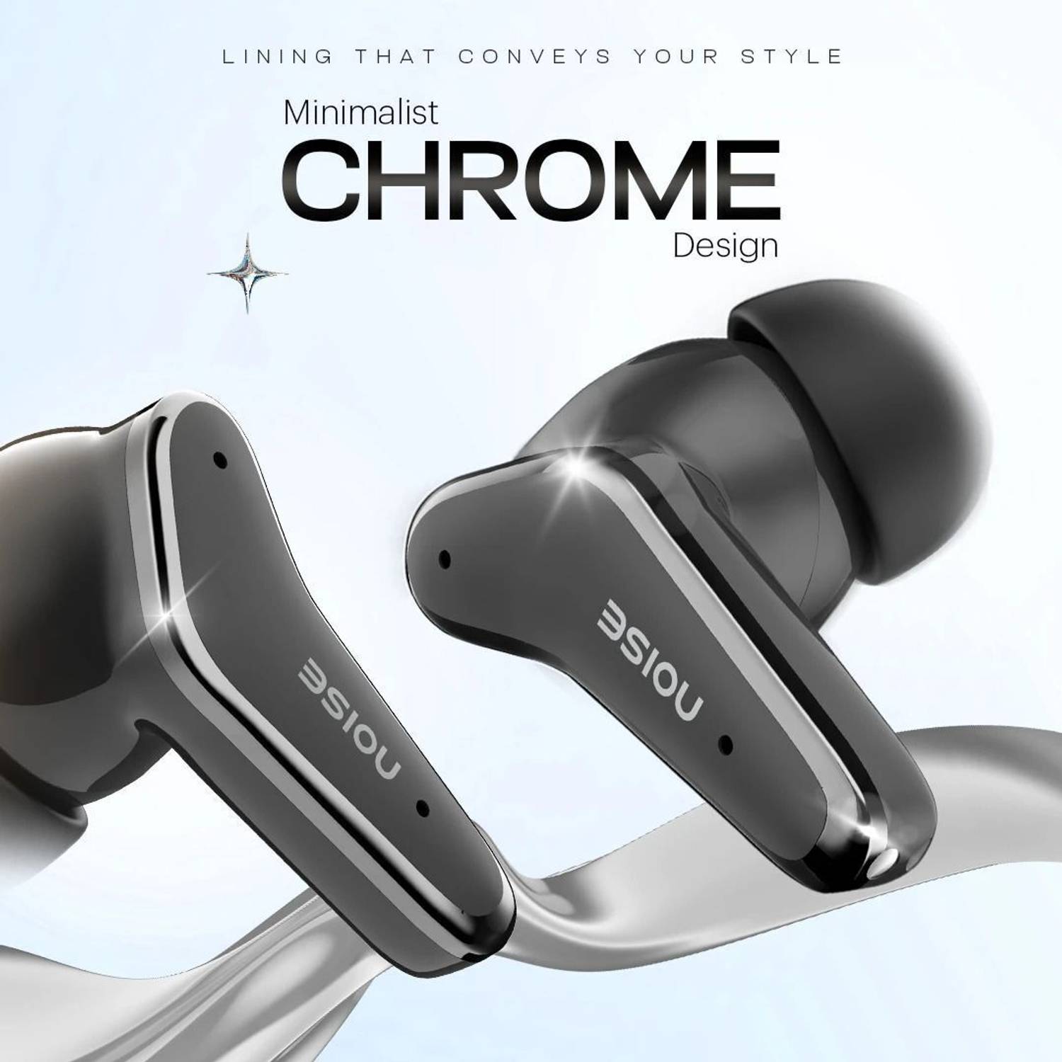 Noise Buds VS102 Elite Chrome Finish - Image 2