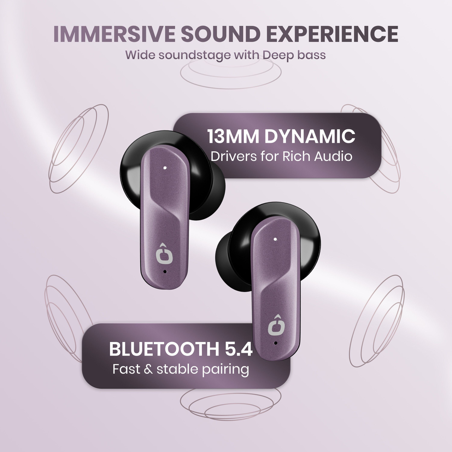 Image of Fitpro X ATOM Premium TWS Earbuds - HD Audio & Portable Charging Case Bluetooth
