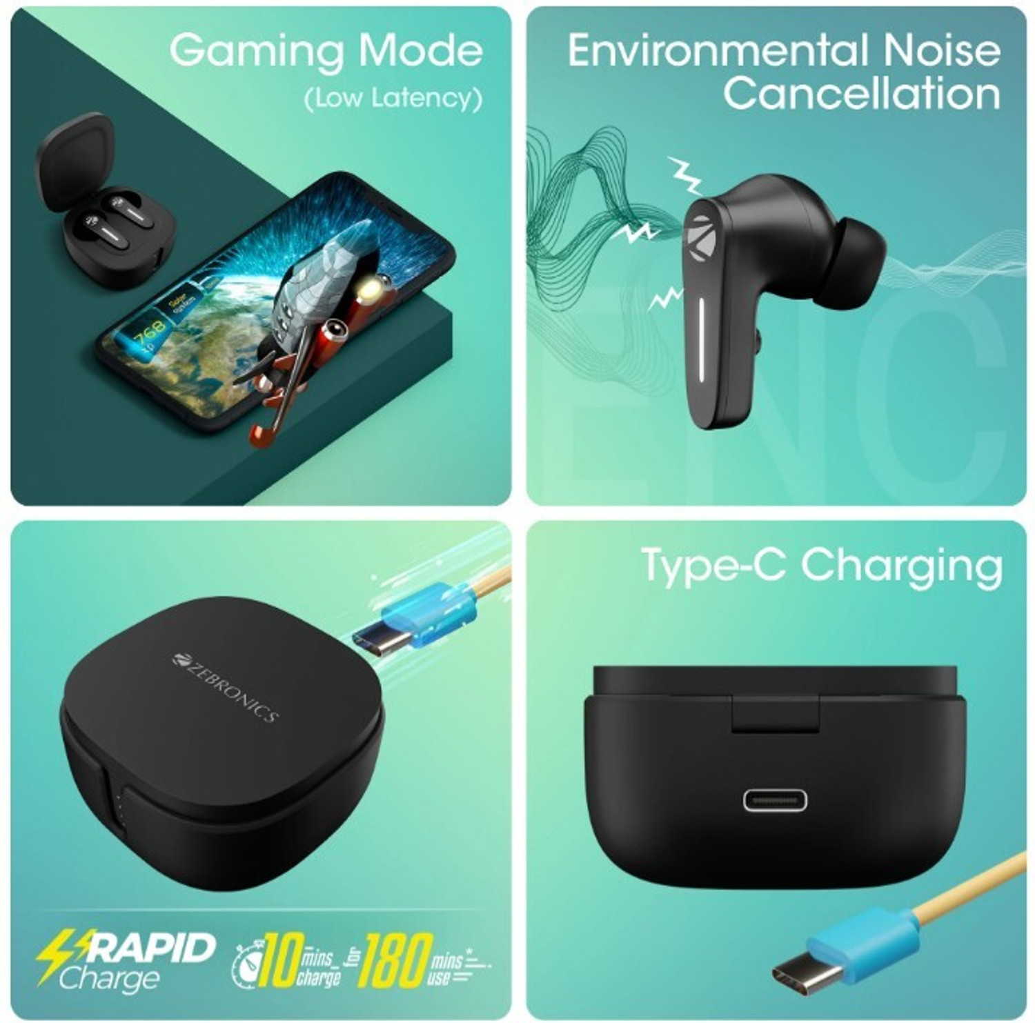 Image of ZEBRONICS ZEB SOUND BOMB 7 Bluetooth