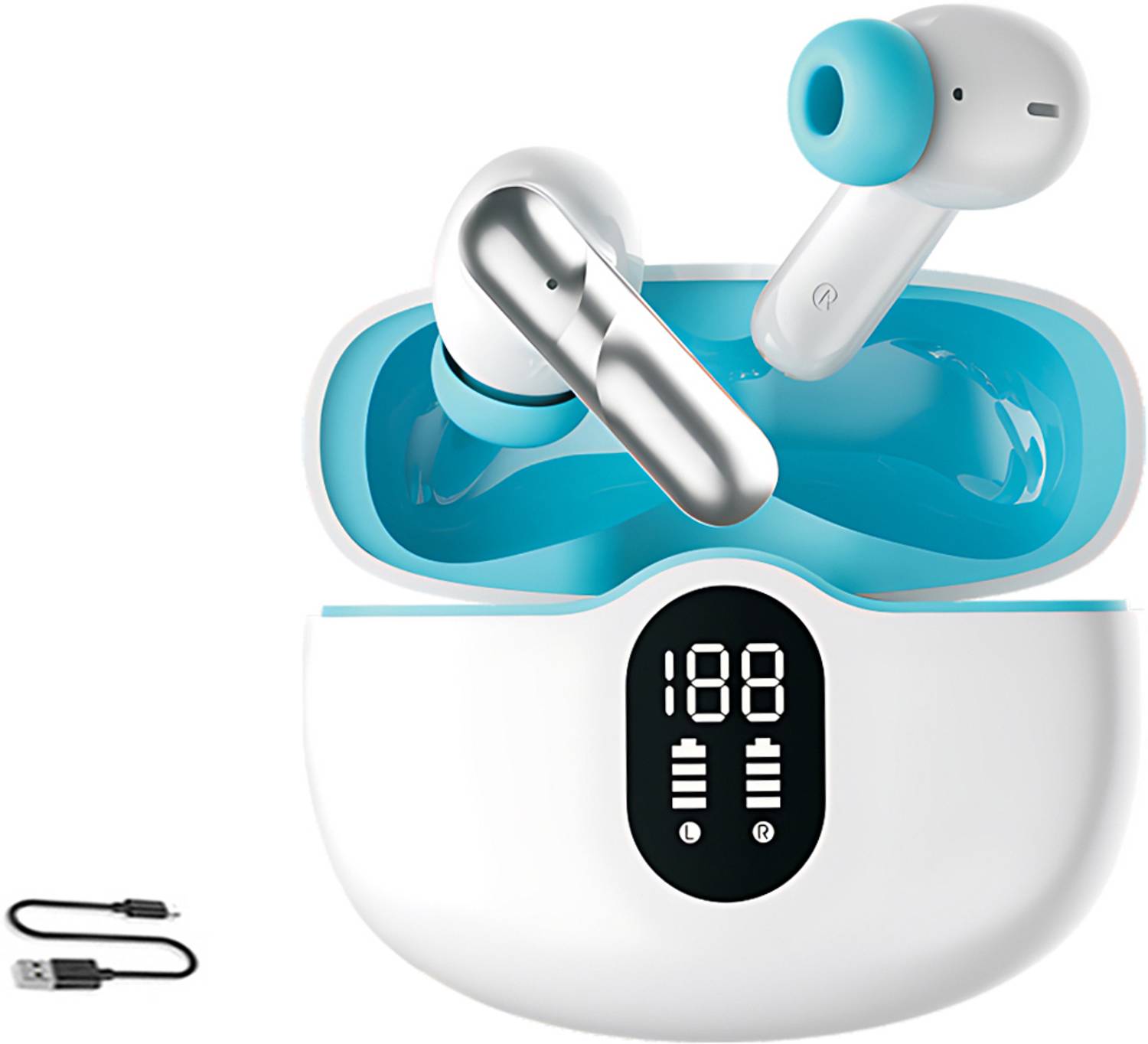 CIHROX TWS in Ear Earbuds with Smart Touch Control, 60 Hours Play