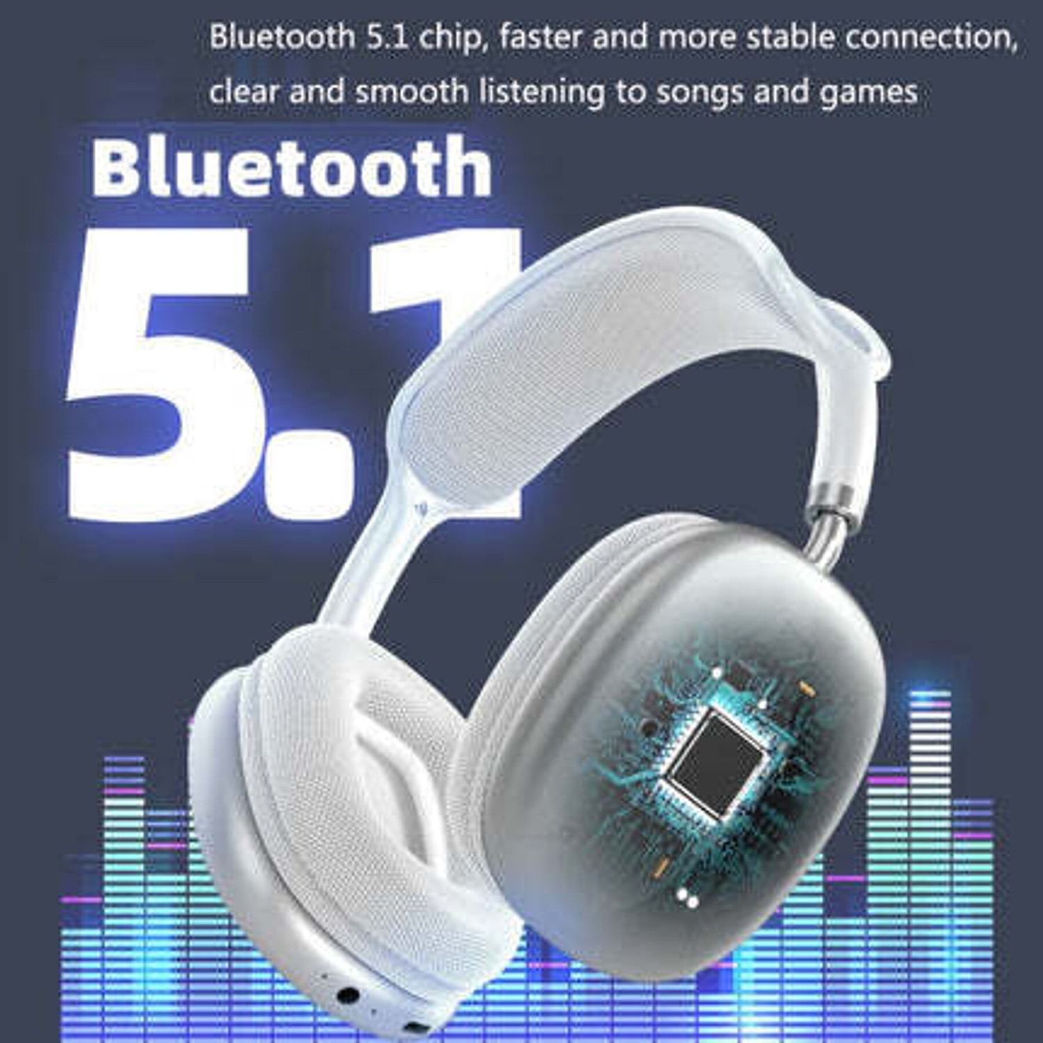 Image of Treadmill Wireless Over-Ear Bluetooth Headset: Elevate Your Audio Experience Bluetooth Bluetooth
