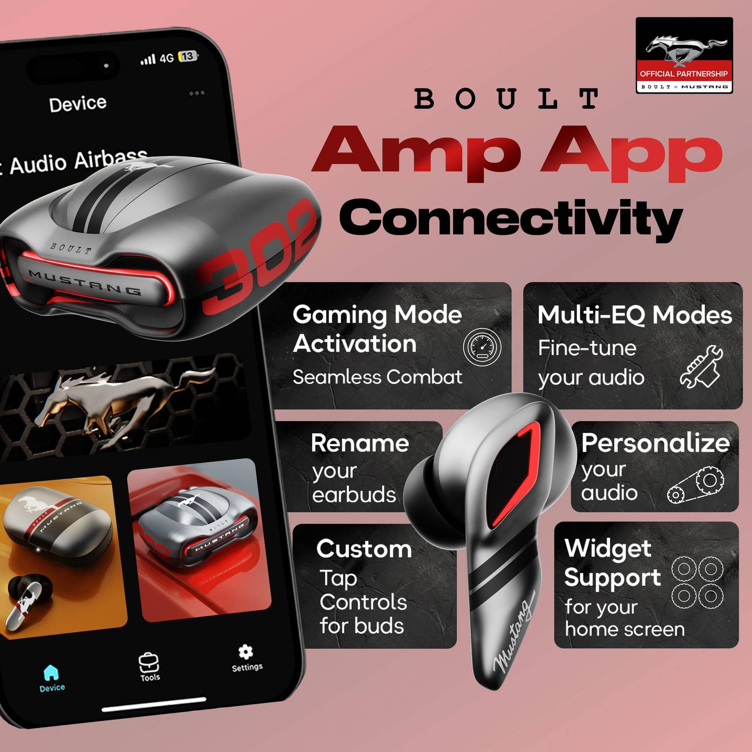 GOBOULT Mustang Torq 50Hr Battery Headset - Image 4