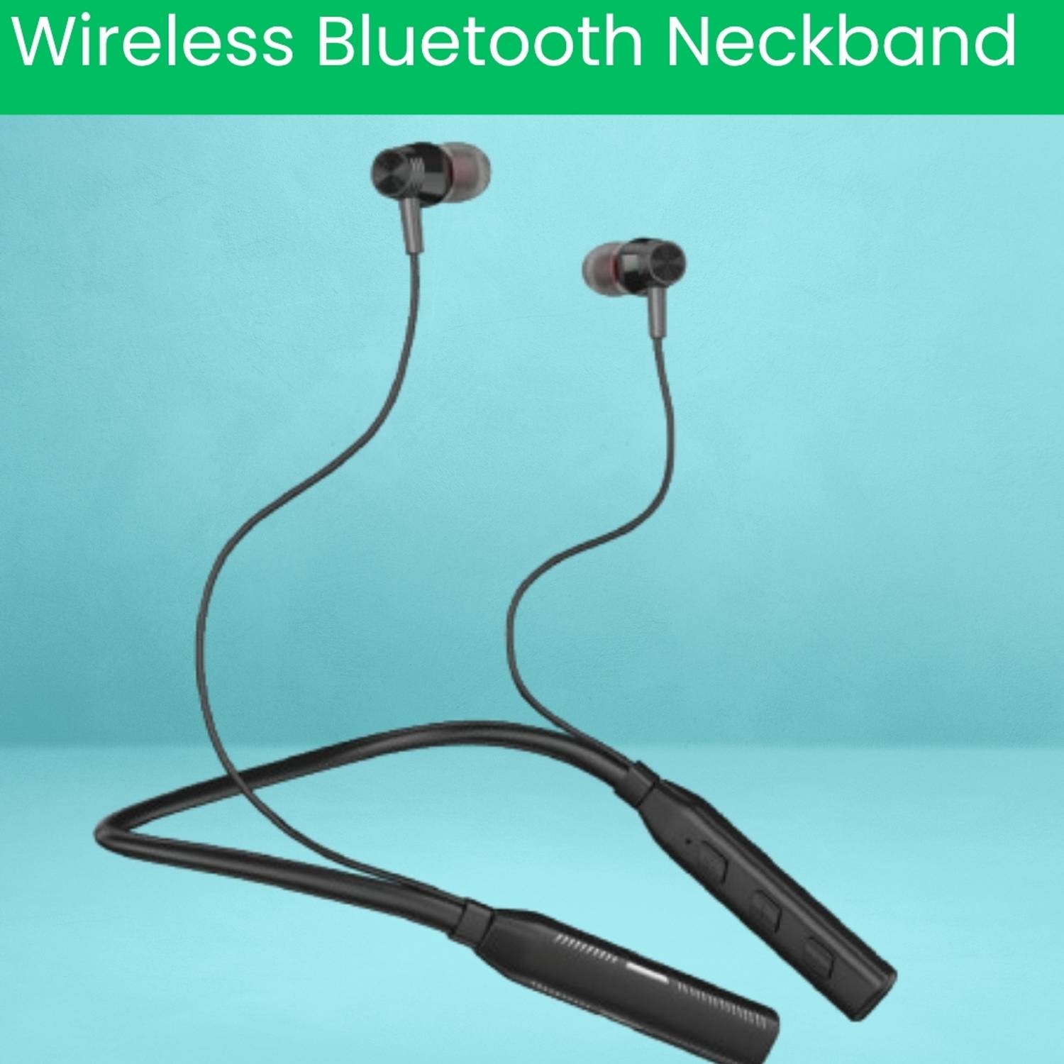 Clairbell Candy Buds Wireless in-Ear Bluetooth Neckband With Dynamic Bass EnhancementLR146 Bluetooth