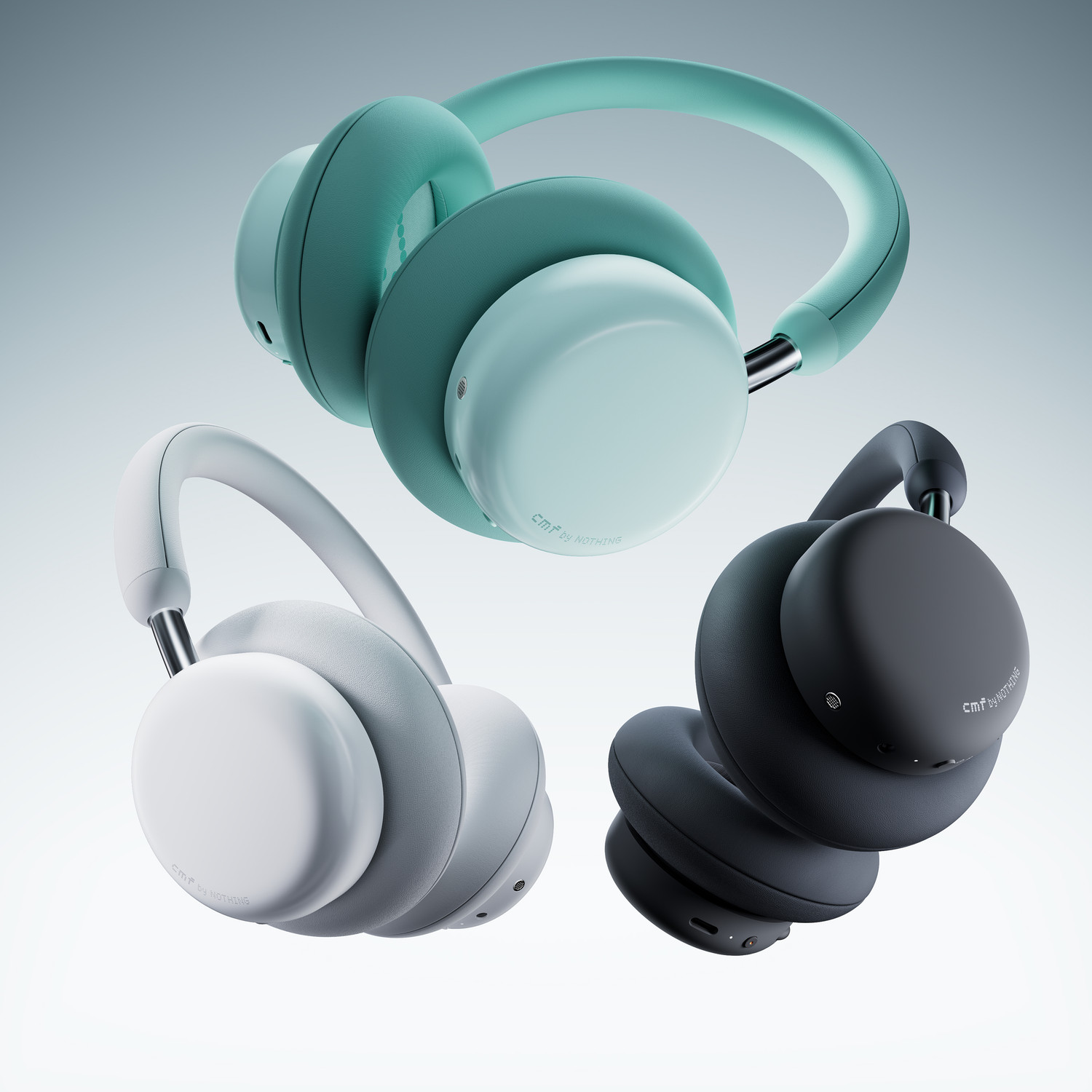 Image of CMF by Nothing Headphone Pro, Hi-Res+LDAC|100hrs Playback|40dB ANC|5min=8hrs Charge|40mm Driver Bluetooth & Wired