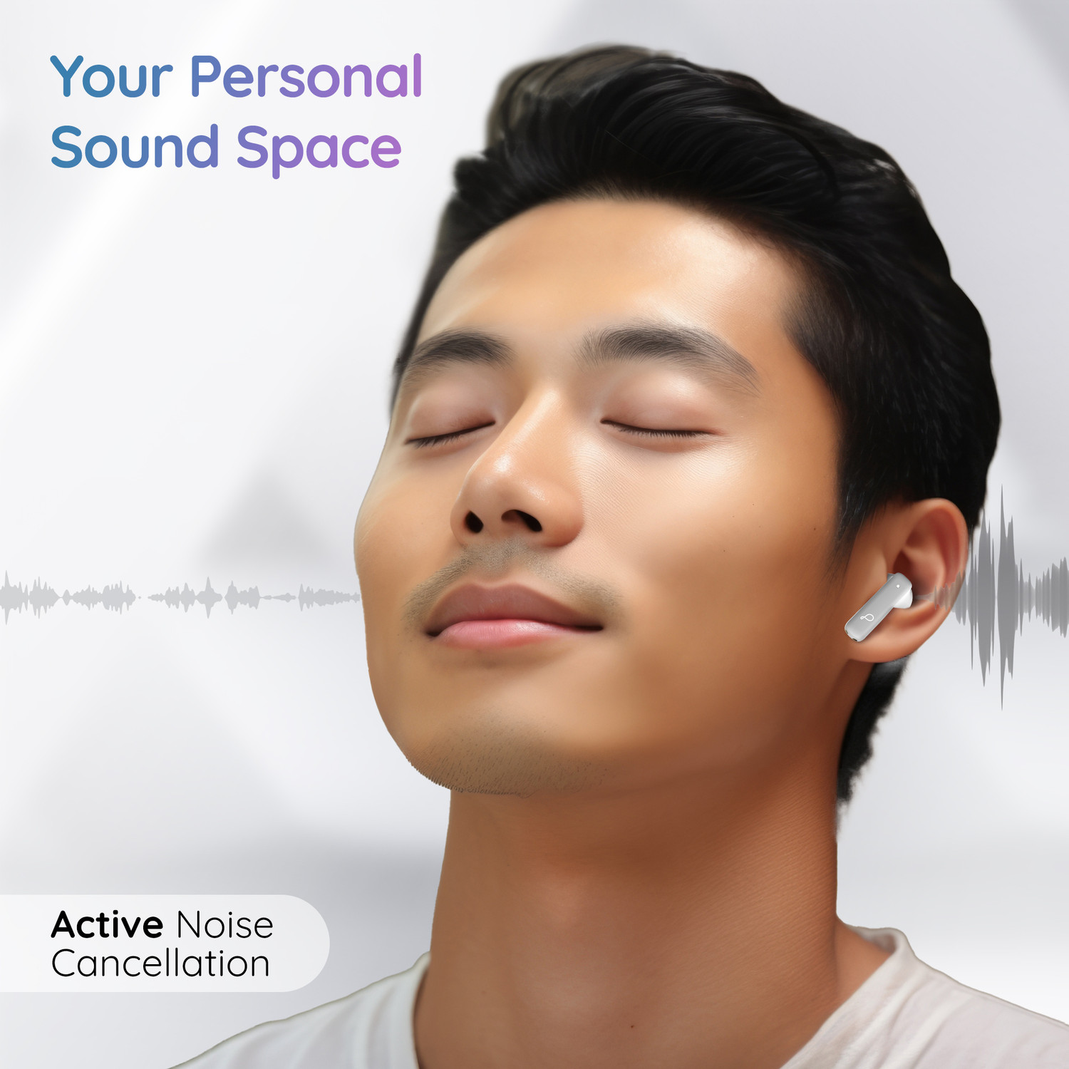Image of Pebble BlissBuds Ultra with Deep Bass, ANC, ENC Quad Mic, Dual Pairing, Clear Voice Bluetooth Gaming
