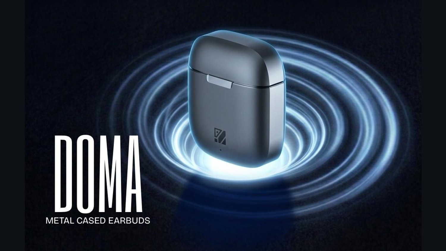 Image of Doma Earbuds Zinc Metal cased VM Bluetooth
