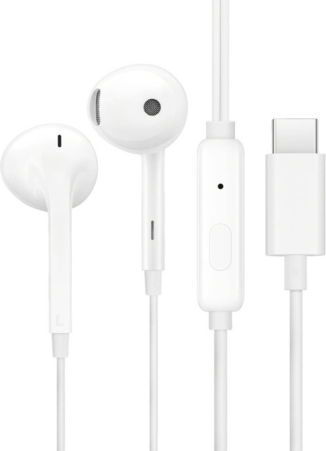 OnePlus MH136 White Wired Earphones - Image 1