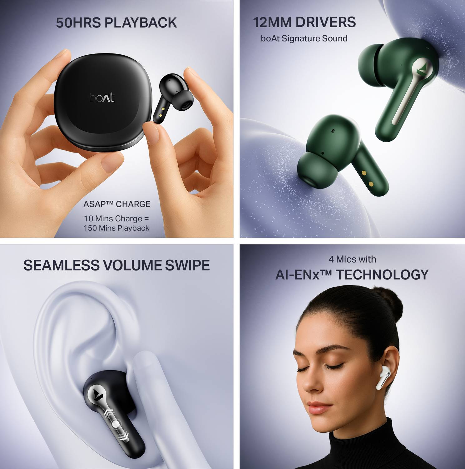 boAt Airdopes Prime 511 Bluetooth Earbuds - Image 3