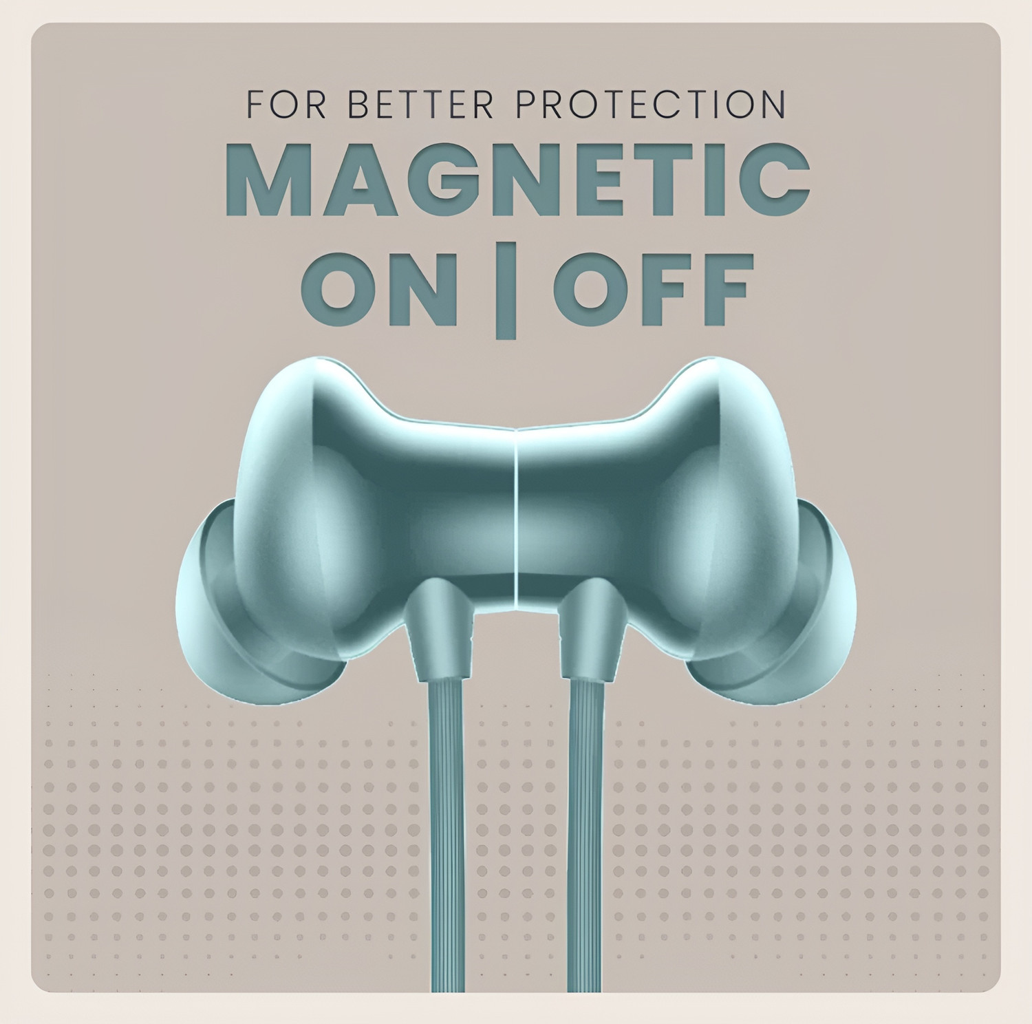 Image of Bxeno Bullets Wireless C2-MAGNETIC POWER OFF /ON 48Hr Playtime Headphone Neckband (GN1) Bluetooth