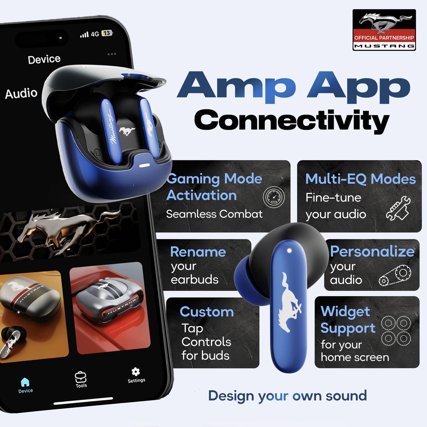 GOBOULT Mustang Dash 100Hrs Bluetooth - Image 5