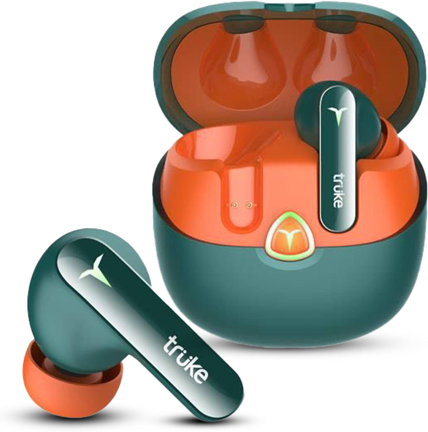 truke BTG Flex buds with Dual Pairing, 60Hrs Battery, HIFI DSP Au
