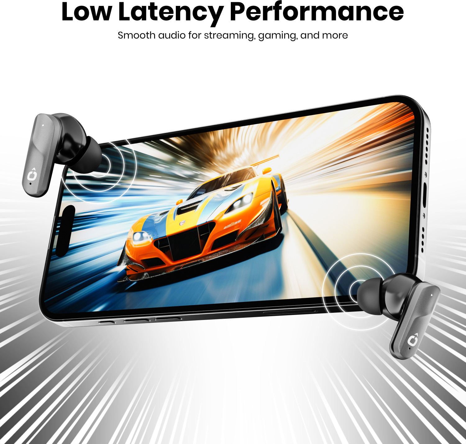 Image of Fitpro X Atom Premium TWS Bluetooth Earbuds - HD Sound, Long Battery, Charging Case Bluetooth