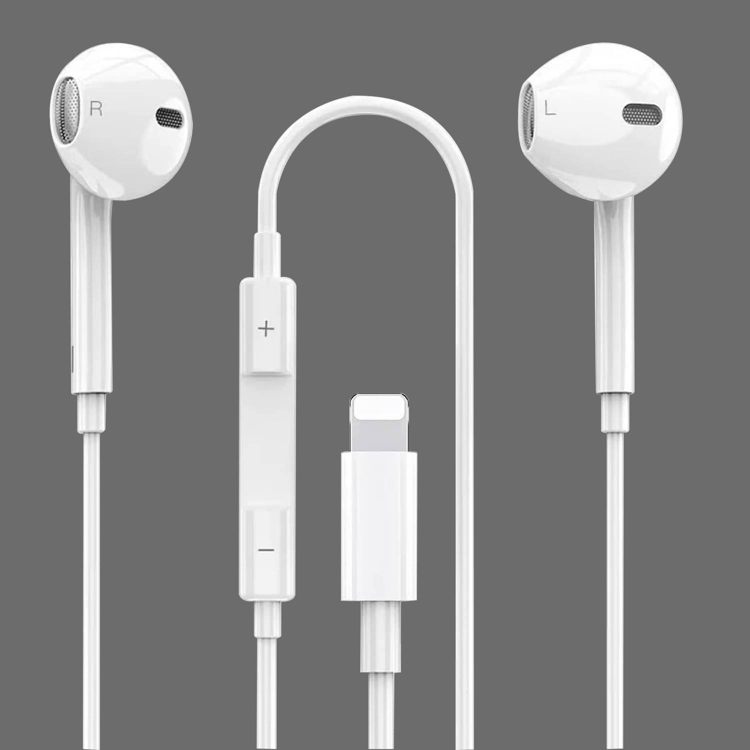MARS Wired Headphon iPhone 11 12 13 Pro Max Mini Clear Voice& Hig