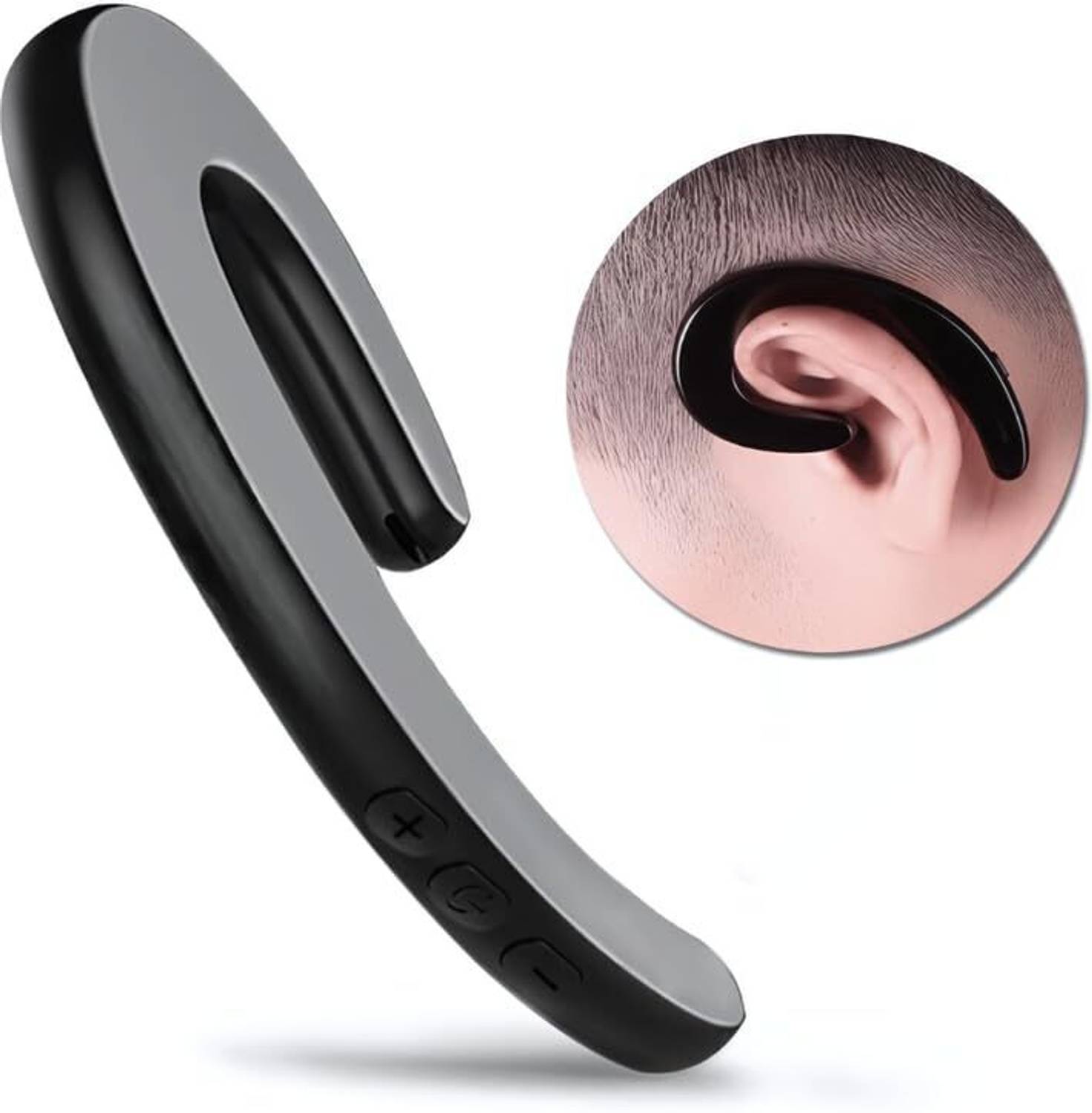 bone conduction single wireless headphones