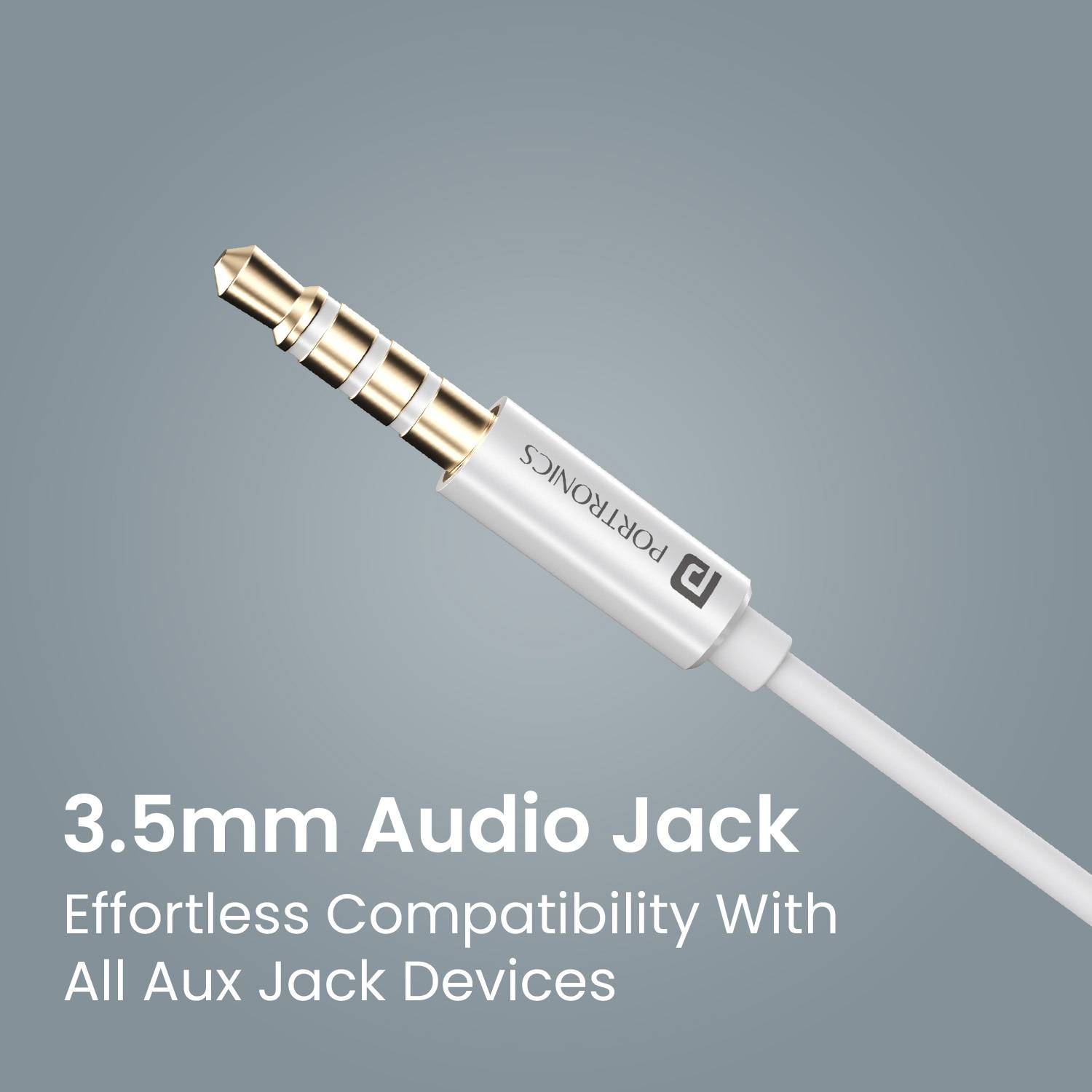 Portronics Conch Sigma A 3.5mm Wired Earphones - Image 4