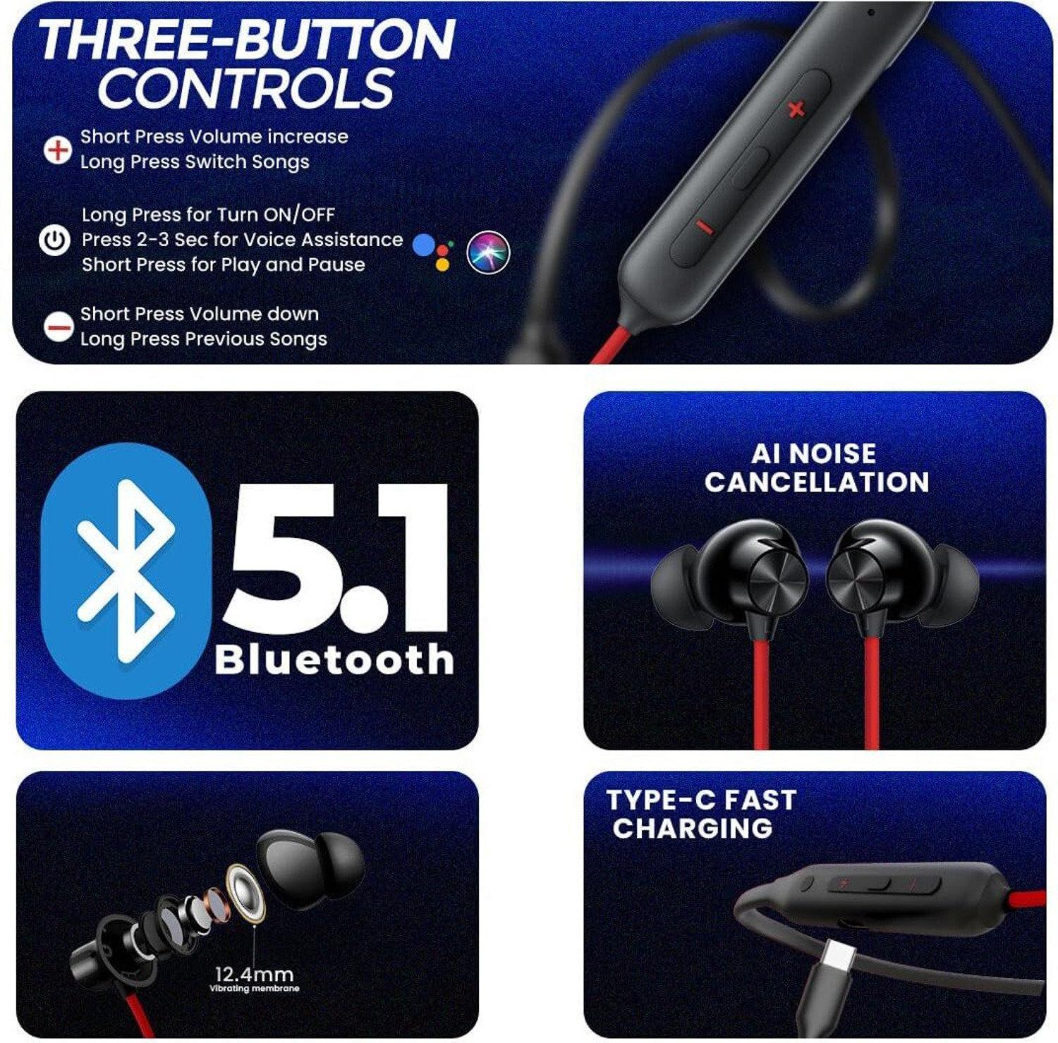 Image of necktech nt-00090 Helmet bluetooth device with ANC