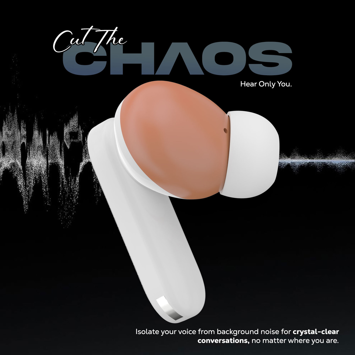 Image of Aroma Ultra Buds Upto 50Hr Playtime*, Dual Paring, BT v5.4, Fast Charging, Heavy Bass Bluetooth