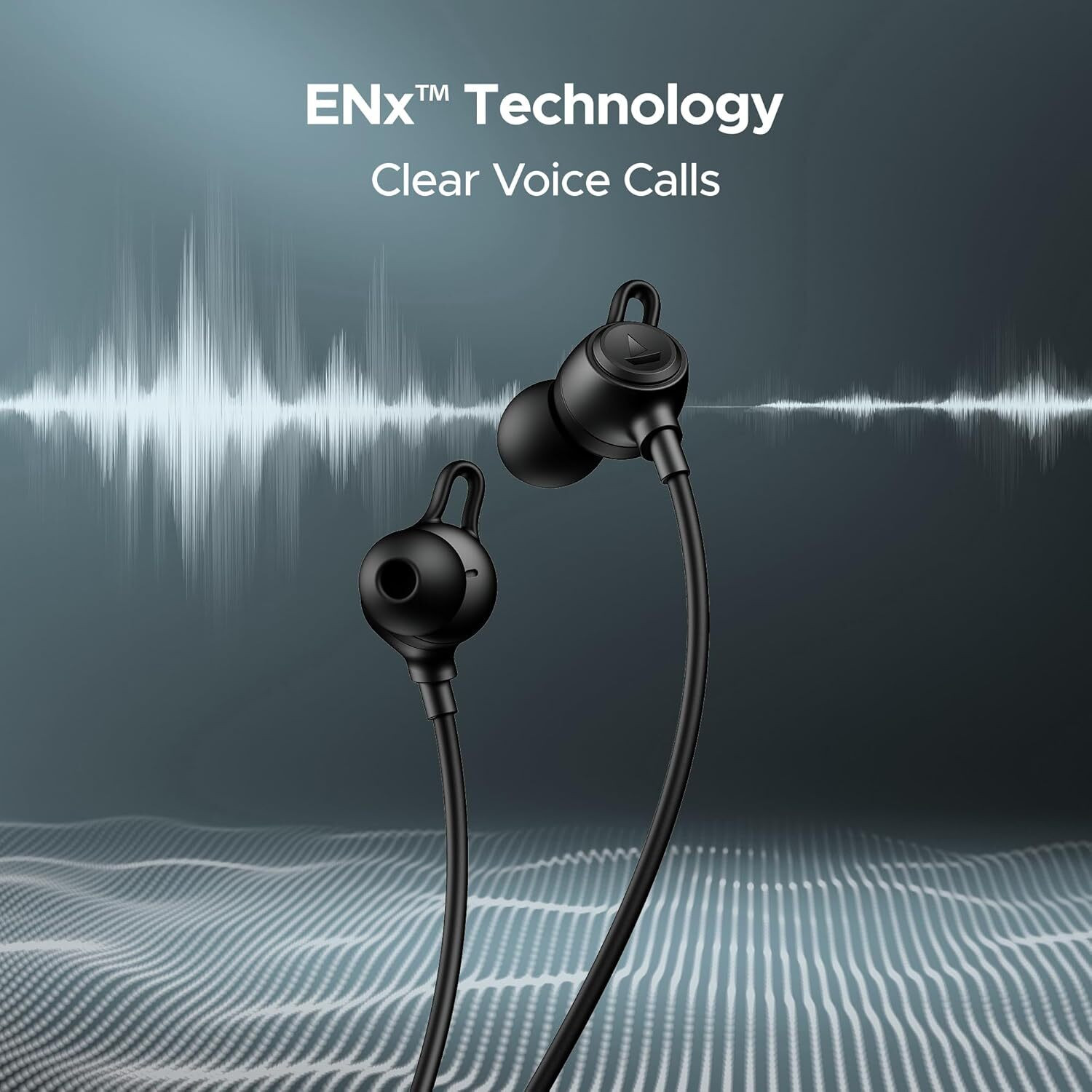 Image of boAt Rockerz 200, 60H Battery, Signature Sound, ENX Tech, Dual Pairing Bluetooth
