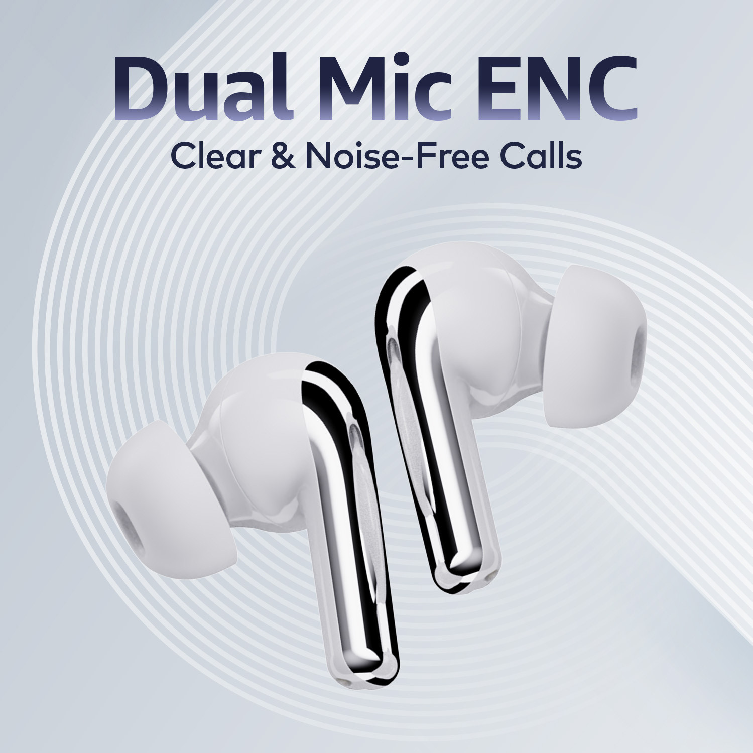 Image of itel Buds Ace ANC With 50 Hours Playtime, 25dB ANC, Fast Charging 2-Mic ENC & IPX5 Bluetooth