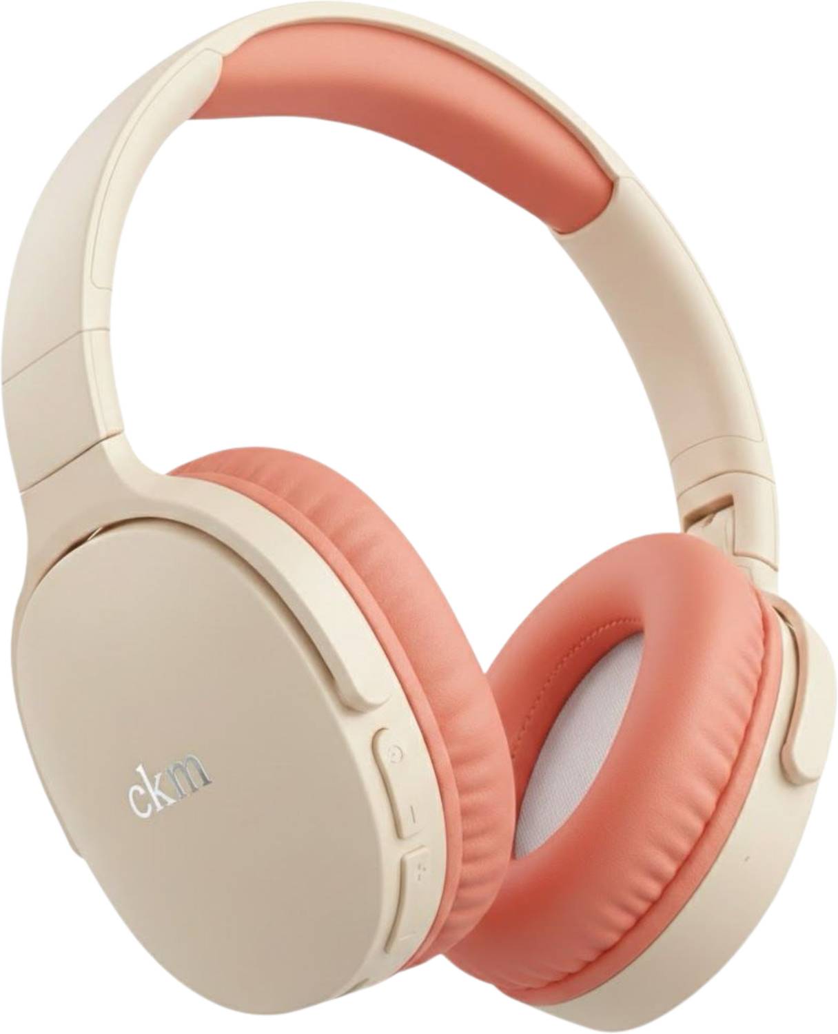 ckm Wireless Bluetooth Over-Ear Headphones with Soft Cushioned Ea