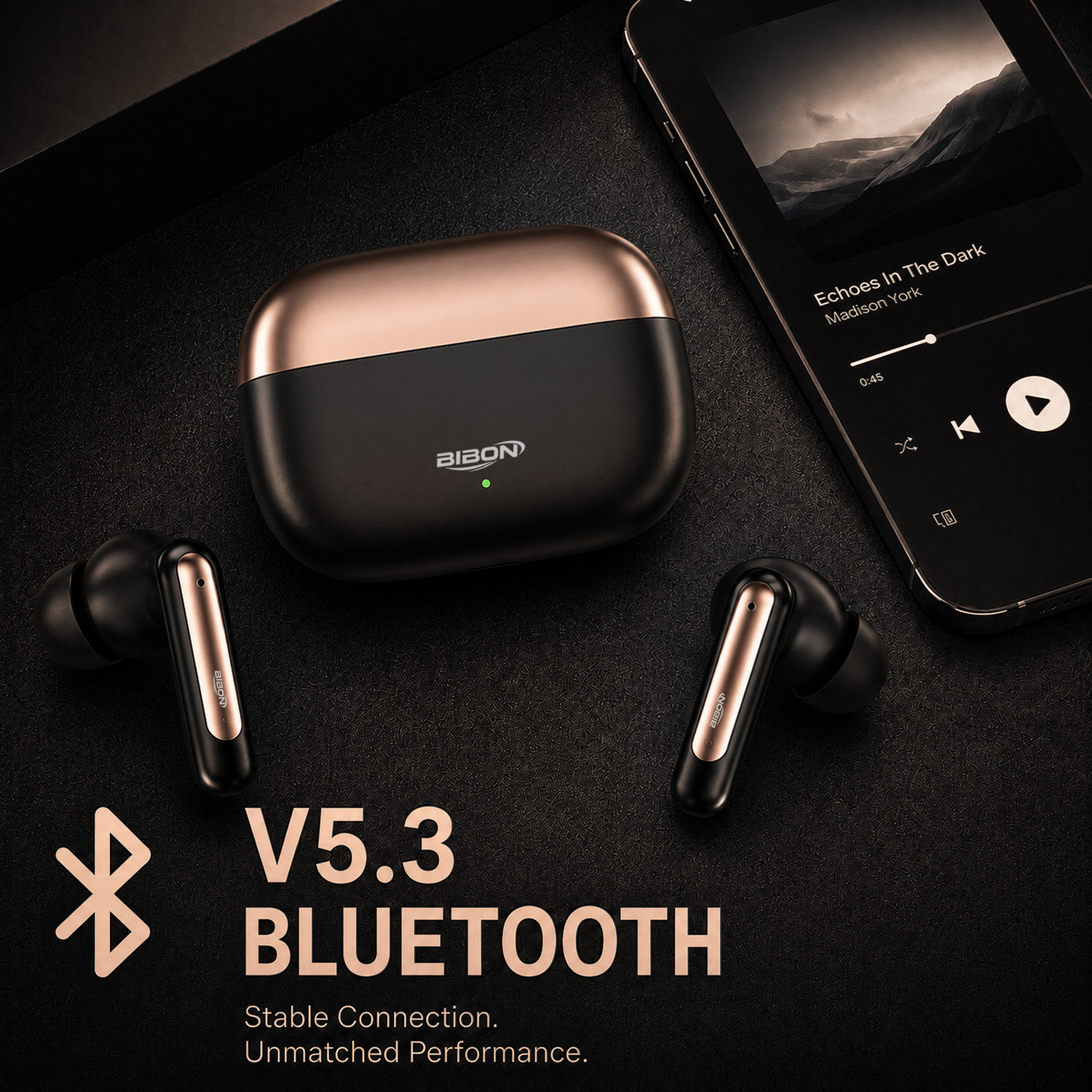 Image of BiBon 141 Buds Immersio Dolby Audio, 3D Soundstage, EarBuds Wireless with Deep Bass[3] Bluetooth