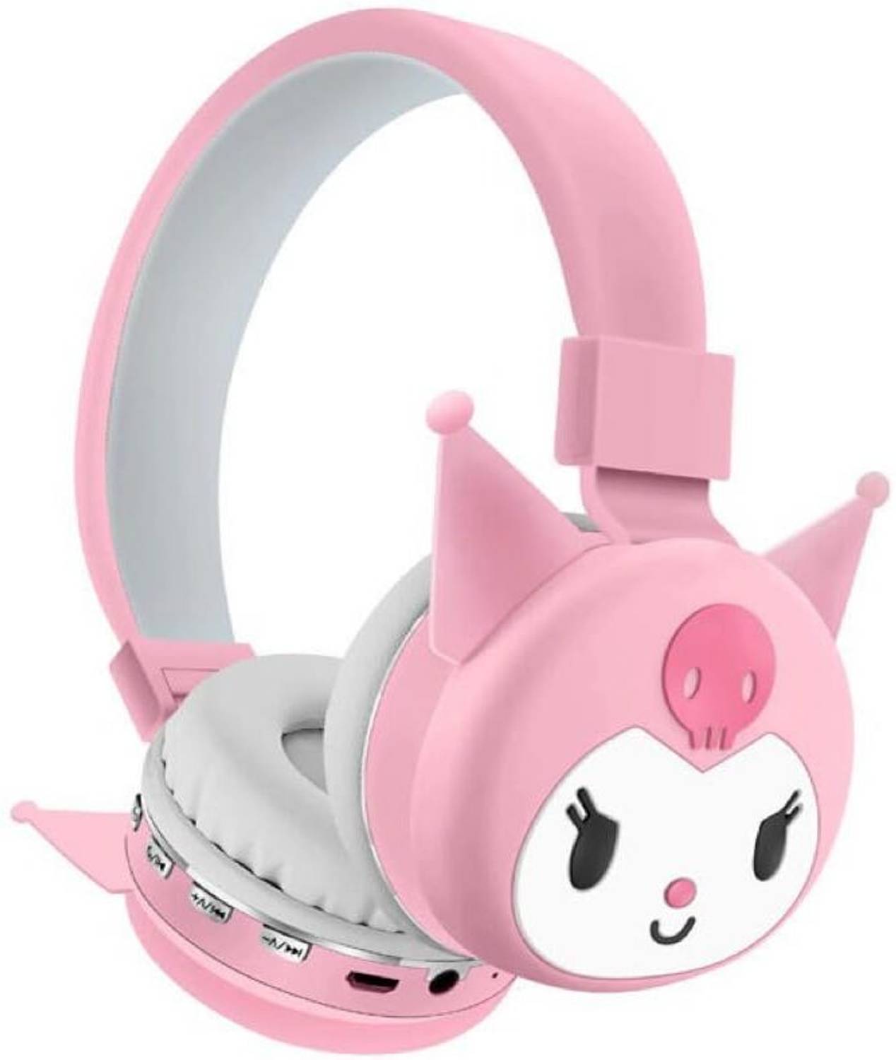 ADC ENTERPRISES Cute Cartoon Wireless Bluetooth Headphones for Kids Foldable Over Ear Headset Bluetooth & Wired
