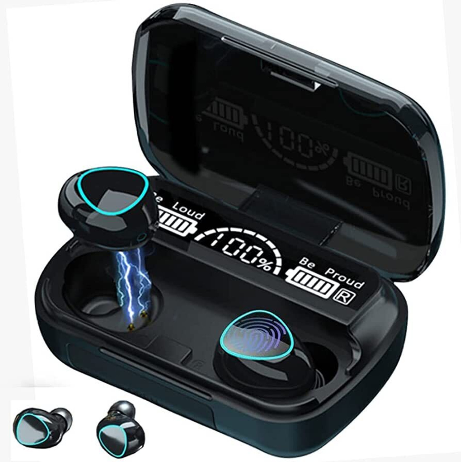 Image of Divya Exclusive Edition M10 Wireless Headphone with Powebank Touch F15 Bluetooth