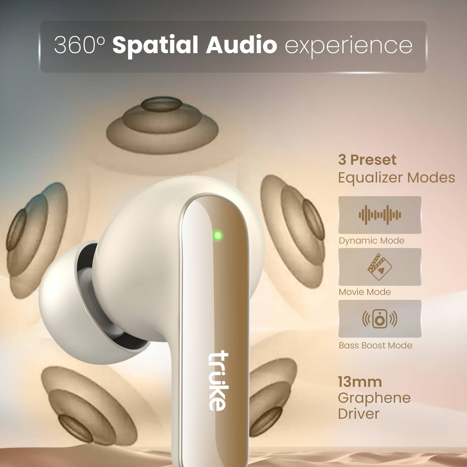 truke Buds F1 Ultra Wireless Earbuds - Image 3