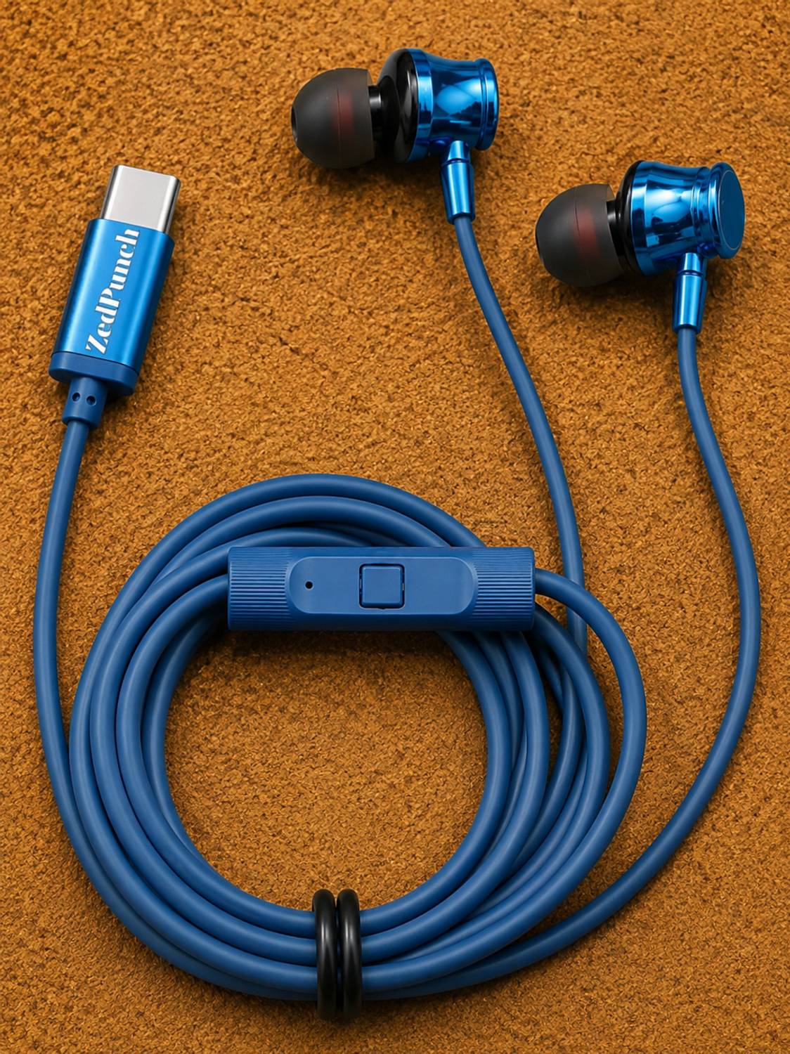 ZedPunch Type C Wired Earphone with Mic - Image 5