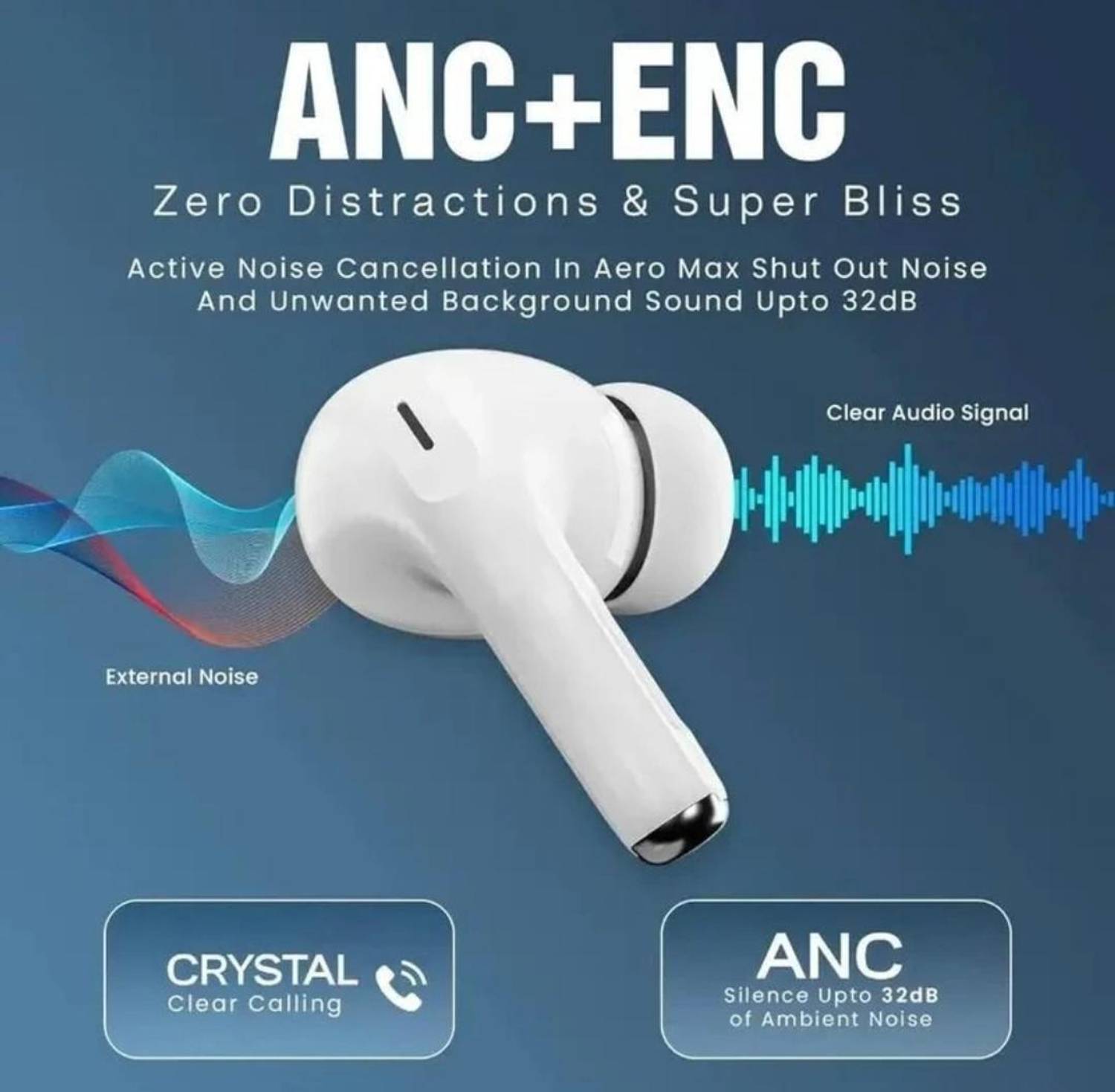 KUMB144 RAPZ M210 Wireless Bluetooth Earbuds - Image 2