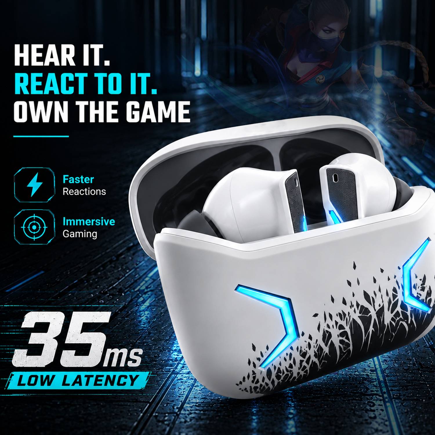 HOPPUP STRYKE S1 Gaming Earbuds - Image 3