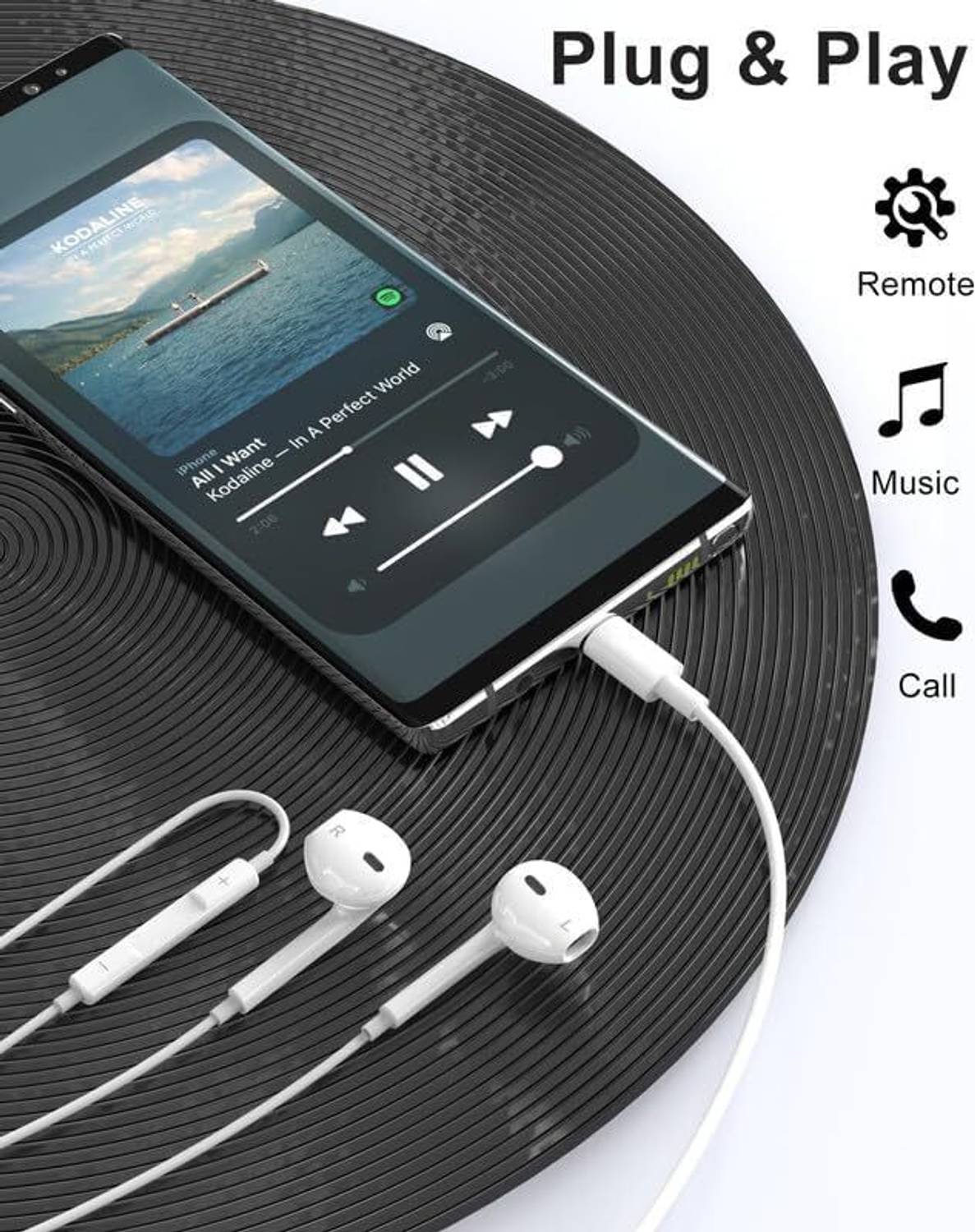 GEARZTOUCH C-SHOT Type C Wired Earphones - Image 3