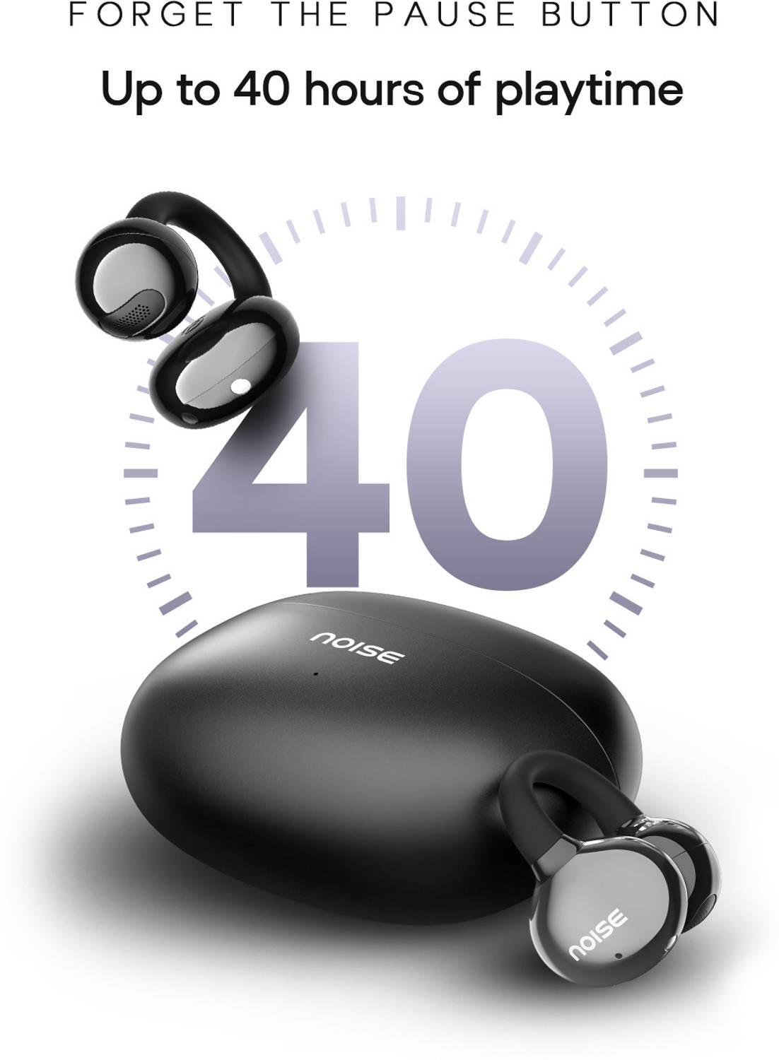 Noise Air Clips 40H Playtime Bluetooth Earbuds - Image 5