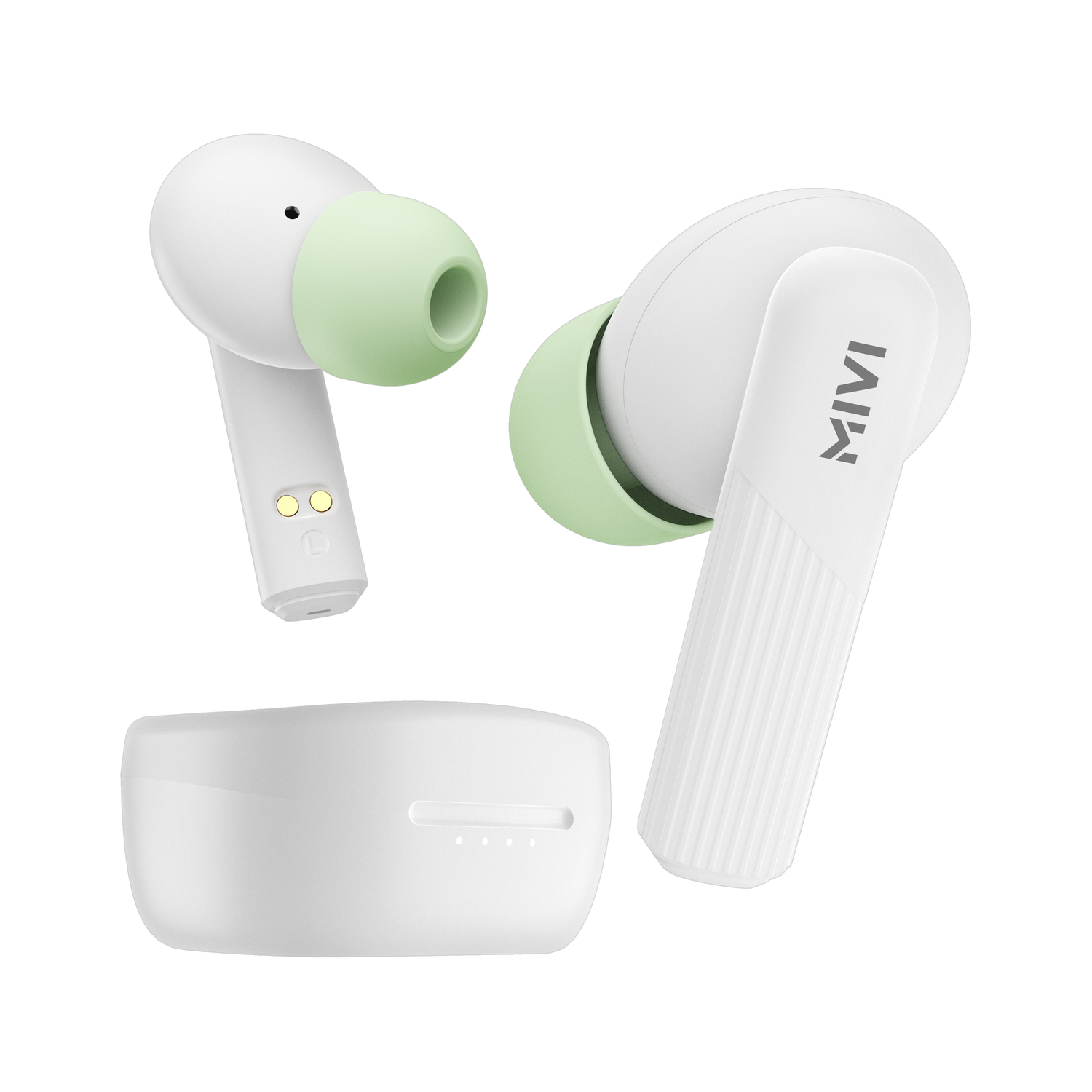 Mivi DuoPods D3 TWS,13mm Driver,Rich Bass,50H Playtime,AI ENC,Low Latency,Type C,5.3 Bluetooth