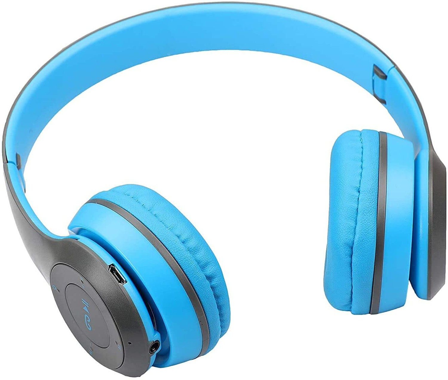 Image of Techobucks OnEar Headphone with 3.5mm Jack,Built-in Microphone for Calling,1.5 Meter Cable Bluetooth Gaming Headset